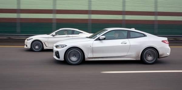 Машем из Infiniti Q60 вдогонку заднеприводному BMW 420d Машем из Infiniti Q60 вдогонку заднеприводному BMW 420d