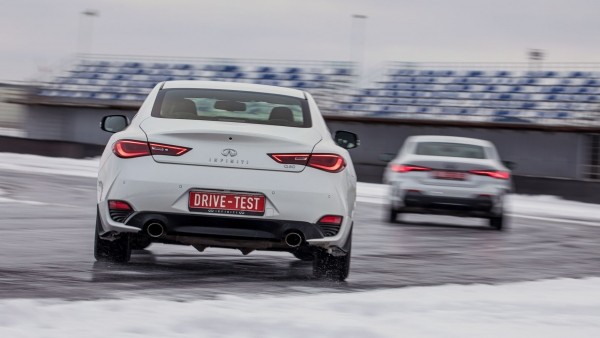 Машем из Infiniti Q60 вдогонку заднеприводному BMW 420d Машем из Infiniti Q60 вдогонку заднеприводному BMW 420d