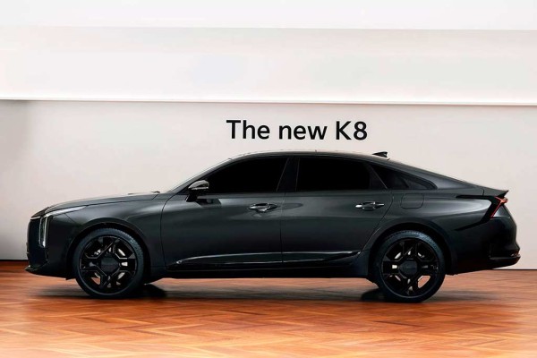 Рестайлинговый KIA K8 получил серьезно измененную внешность в стиле моделей K3 и K4 Рестайлинговый KIA K8 получил серьезно измененную внешность в стиле моделей K3 и K4