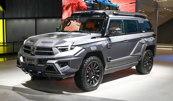 Внедорожник Mengshi M800: еще больше эпатажа и немецкое участие Внедорожник Mengshi M800: еще больше эпатажа и немецкое участие