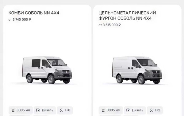 ГАЗ «Соболь NN» 4×4: на рынок выходят фургоны и комби с подключаемым полным приводом ГАЗ «Соболь NN» 4×4: на рынок выходят фургоны и комби с подключаемым полным приводом