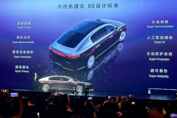 Китайцы представили роскошный представительский электроседан Maextro S800 Китайцы представили роскошный представительский электроседан Maextro S800