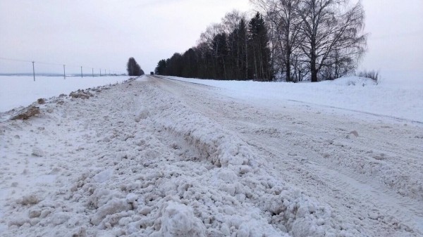 Дорогу засыпало снегом: кто будет главным Дорогу засыпало снегом: кто будет главным