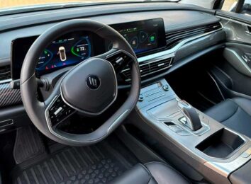 Электрический седан Амберавто А5: клон китайской модели JMEV Yi