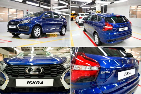 Универсал Lada Iskra SW частично рассекречен: что известно о грузопассажирской модели?