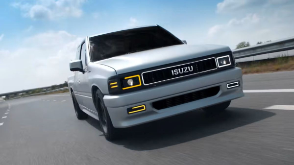 Представлен рестомод Isuzu Dragon Max с мотором от пикапа D-Max Представлен рестомод Isuzu Dragon Max с мотором от пикапа D-Max