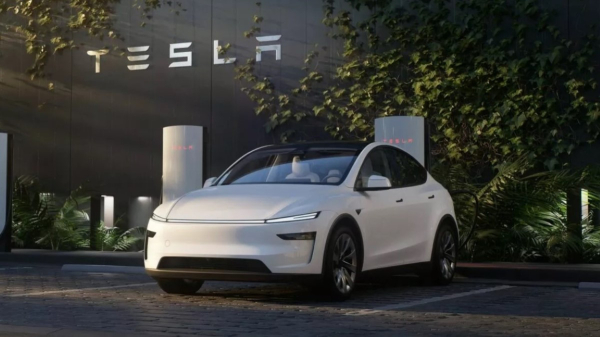 В Китае готовят удешевленный электромобиль Tesla Model Y В Китае готовят удешевленный электромобиль Tesla Model Y