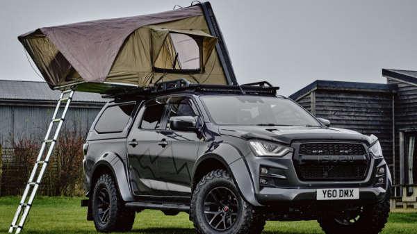 Пикап Isuzu D-Max AT35 стал внедорожным кемпером Basecamp