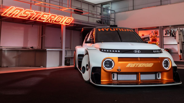 Концепт Hyundai Insteroid: раллийный электромобиль для геймеров