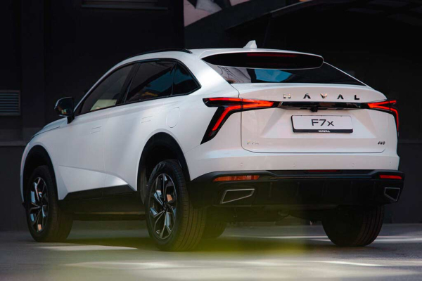 Для России анонсирован купеобразный кроссовер Haval F7x второго поколения