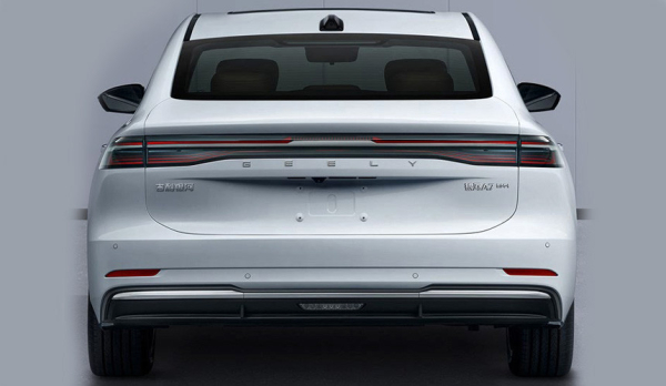 Показан большой седан Geely Galaxy A7 Показан большой седан Geely Galaxy A7