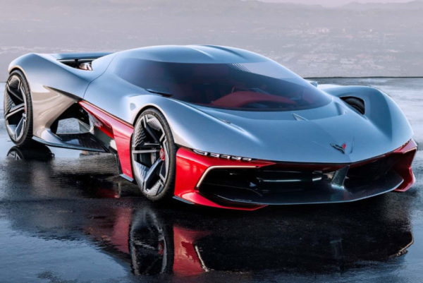 Второй концепт будущего суперкара Chevrolet Corvette: теперь из Калифорнии Второй концепт будущего суперкара Chevrolet Corvette: теперь из Калифорнии